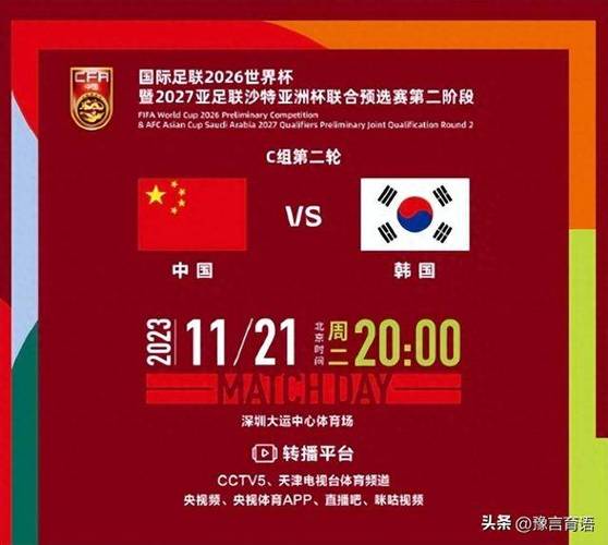 中国队对韩国队现在比分