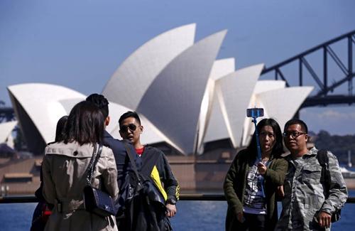澳大利亚中国游客